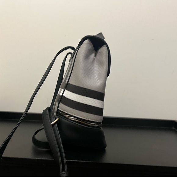 Cute Preppy Mini Backpack Purse - Dark Academia - Picture 3 of 4